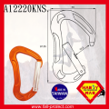 B Typ Straight Gate 24KN Für Bergsteigen Aluminium Karabiner